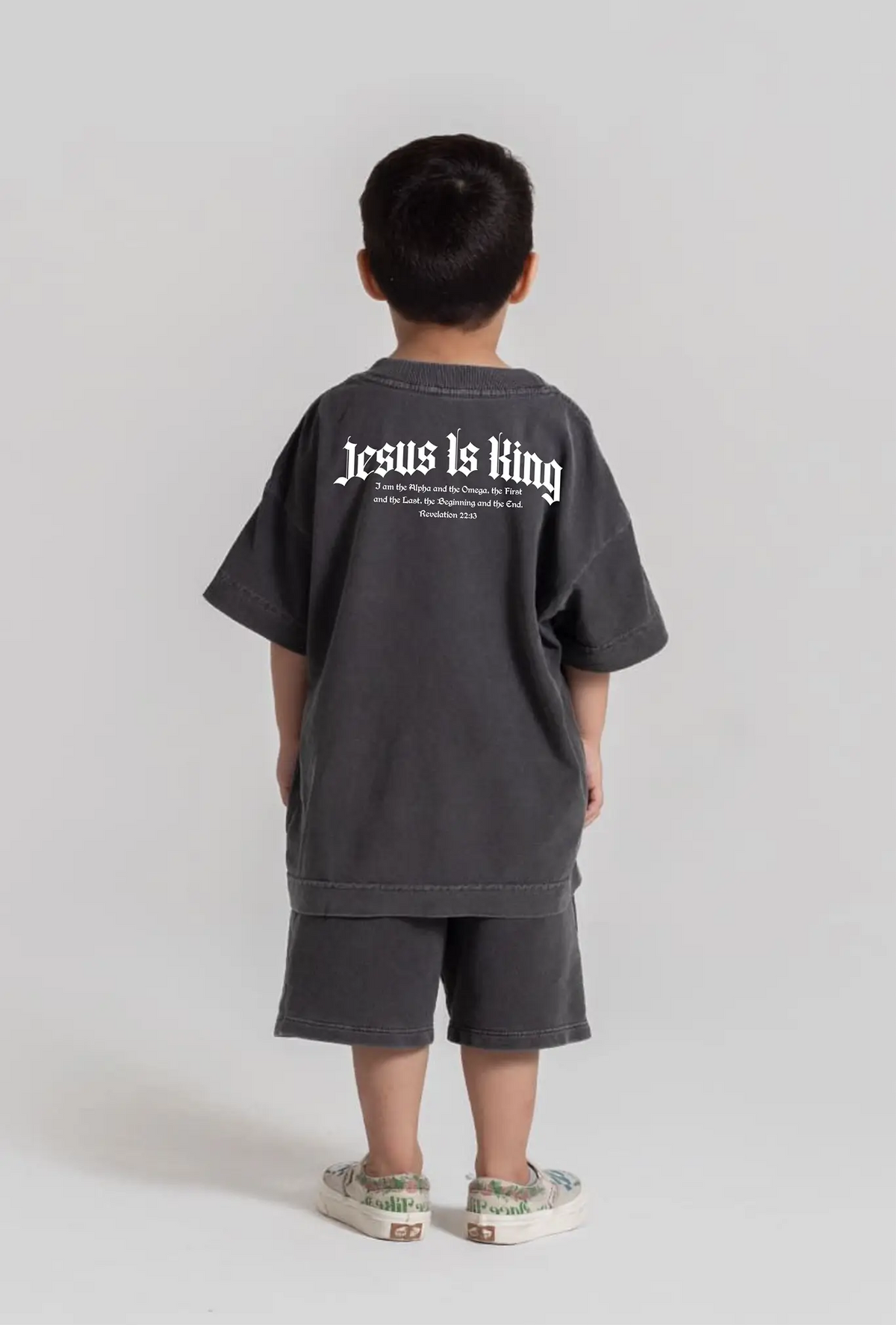 Oversized infantil - Jesus is king