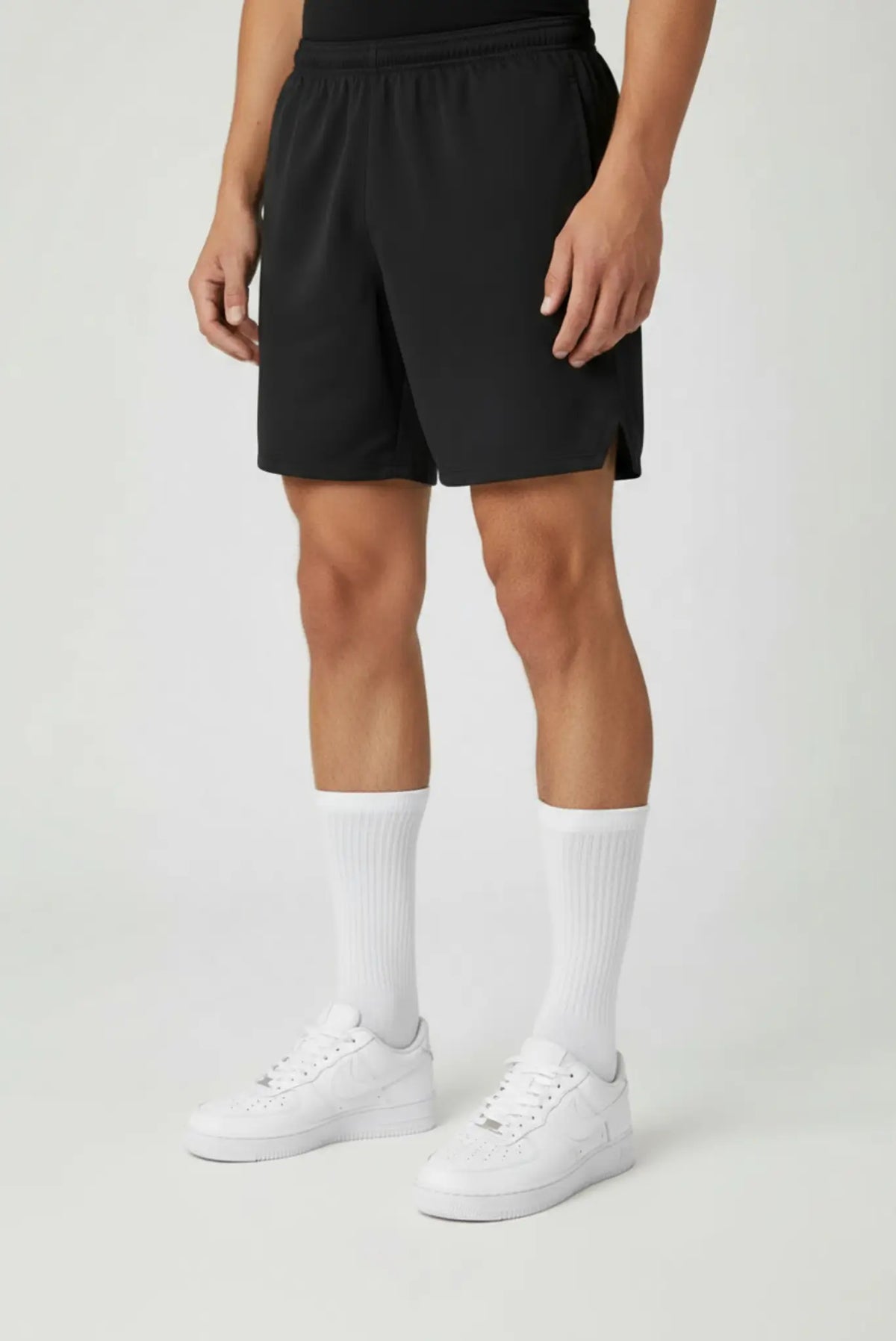 Kit com 2 pares - Meia Cano Alto GLORYFIT Performance Basic - white